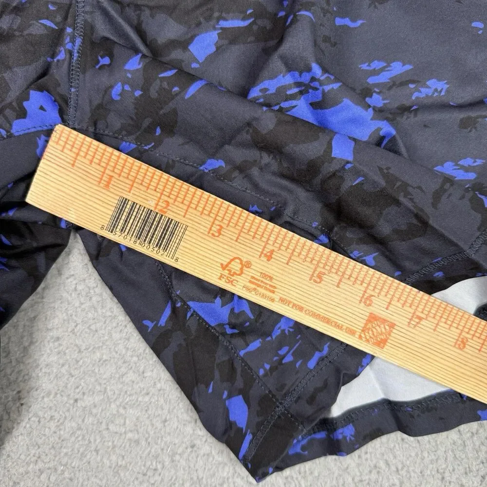 tasc Performance Weightless Shorts Mens XXL Blue Black Camo 7